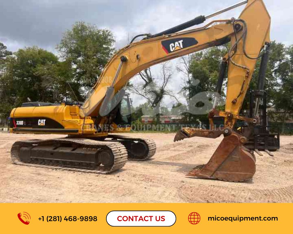 Excavators for Rent in Houston Texas